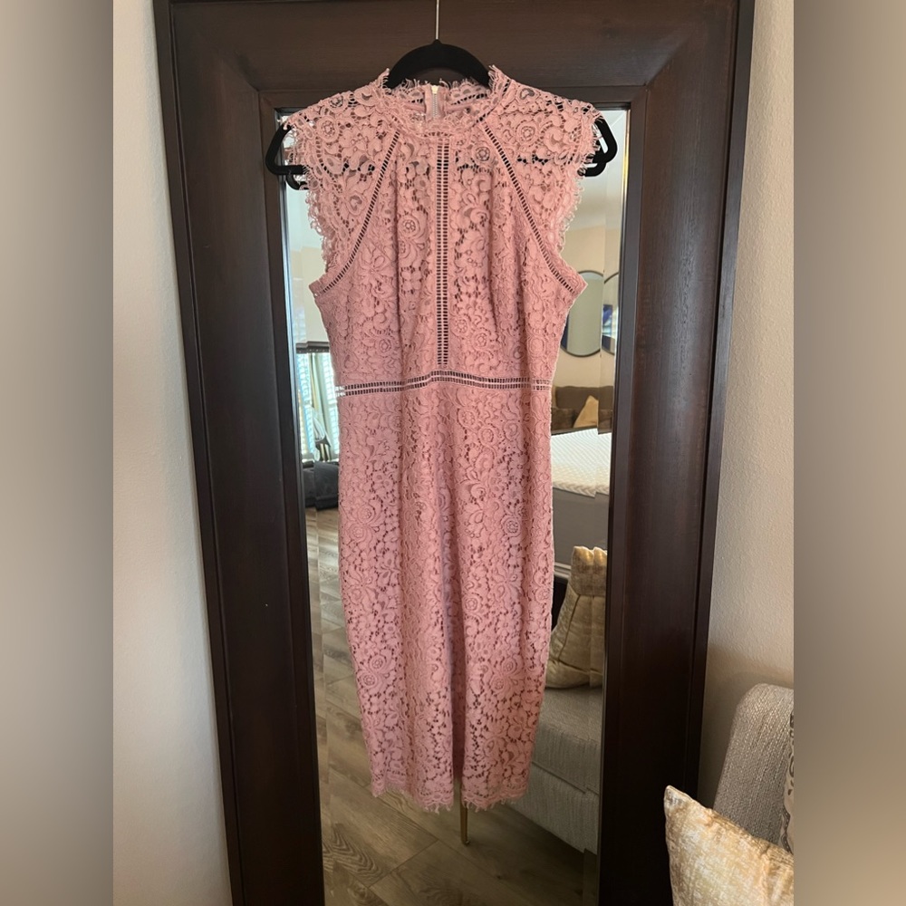 Rose dress size 8 Medium